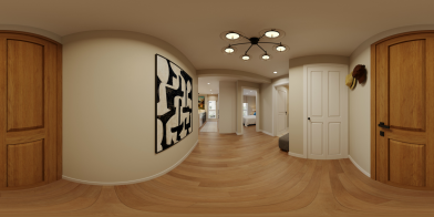 Modern Apartment with Warm Light